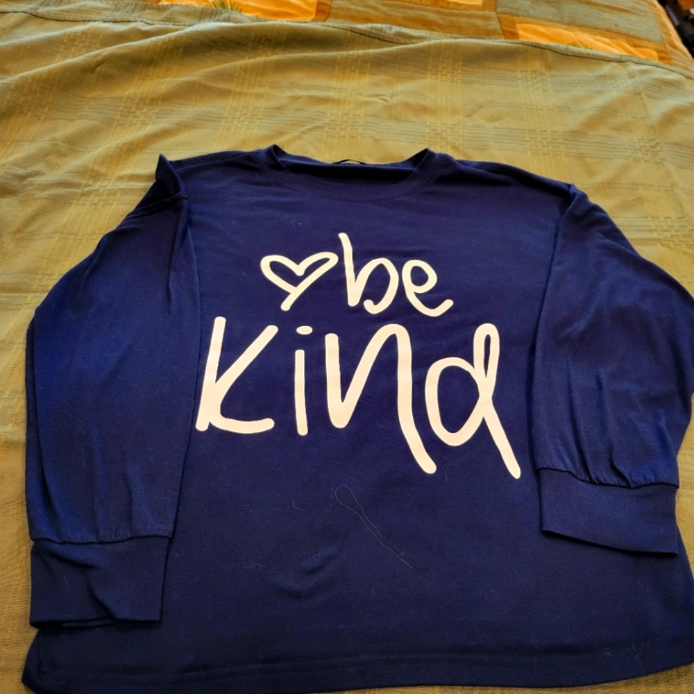 Long sleeve T shirt, Brand Prettygarden, navy size M